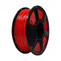 FlashForge PLA 1,75 mm červený 1 kg filament pre 3D tlačiareň