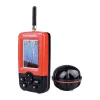 FLYTEC XJ-01 rybársky sonar - prenosný bezdrôtový sonar s 125 kHz, 90° lúčom, hĺbkou 36 m, FSTN-LCD displejom