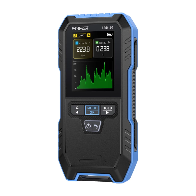FNIRSI ERD-10 detektor elektromagnetického žiarenia