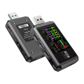 FNIRSI FNB48P USB tester portov čierny