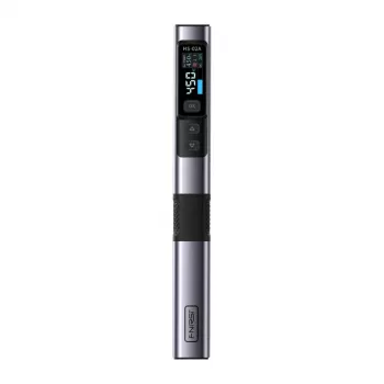 FNIRSI HS-02A 100 W smart spájkovačka s USB-C PD, OLED displejom, rýchlym ohrevom