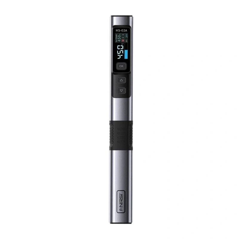 FNIRSI HS-02A 100W USB-C spájkovačka s OLED displejom