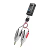 FNIRSI LCR-ST2 Plus LCR tester, 100 Hz–100 kHz, L/C/R/ESR/D/Q, farebný displej, nabíjateľný