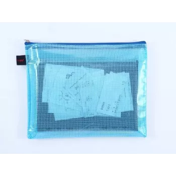 FOLDERSYS 10 A5 Zipsové tašky transparentné PVC