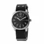FOLLI FOLLIE MAN WF14T001SDNN 42 mm analógové quartz hodinky čierna koža