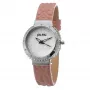 FOLLI FOLLIE dámske hodinky WF13A032SPRDF 32 mm puzdro z ružového zlata nerezová oceľ biely ciferník ružový kožený remienok quartz analógové