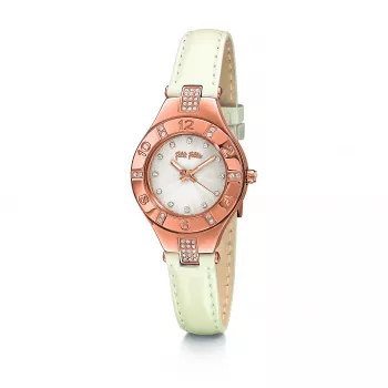 FOLLI FOLLIE dámske hodinky WF14B004SSS 27 mm strieborná nehrdzavejúca oceľ quartz