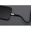 FORCELL F-Energy Cafule USB-C na USB-C kábel 1,2 m 240 W 5 A PD QC 4.0 pletený čierny