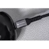 Forcell F-Energy Cafule kábel USB-C na USB-C 2 m 240 W PD 5A QC 4.0 pletený čierny