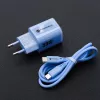 Forcell F-Energy GaN III VT-41 33W USB-C & USB-A nástenná nabíjačka, PD 3.0, QC 4.0, modrá