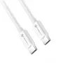 Forcell F-Energy kábel USB-C na USB-C QC4.0 PD 5A 100W 3m biely C339
