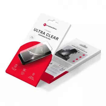 Forcell Ultra Clear Glass tvrdené sklo ochranná fólia displeja pre Samsung Galaxy S22 / S23 - čierna