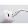 Forcell VT-41 GaN III 33W nástenná nabíjačka s 1x USB-C PD 3.0 & 1x USB-A QC 4.0 (biela)