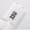 Forcell VT-41 GaN III 33W nástenná nabíjačka s 1x USB-C PD 3.0 & 1x USB-A QC 4.0 (biela)