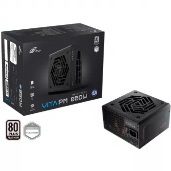 Fortron VITA PM 850W čierny 1x 12-Pin High Power GPU 4x PCIe 850 Watt