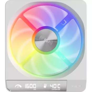 Fortron ZENFAN 120 White 120mm PWM ARGB ventilátor