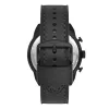 Fossil FS5874 pánske hodinky s modrým ciferníkom a hnedým koženým remienkom 42 mm