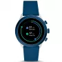 Fossil FTW4036 Gen 5 smartwatch 44 mm oceľ silikónový remienok Wear OS