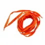FR - LACES oranžové - 120 cm ploché tkané polyesterové šnúrky