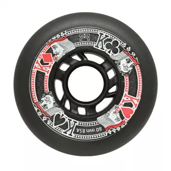 FR - ROUE STREET KINGS WHEELS 76mm biela ružová