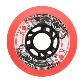 FR - Roue Street Kings Wheels biele 72mm