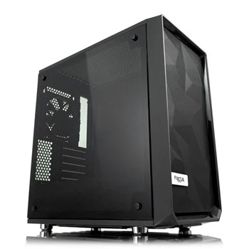 Fractal Design Meshify C Mini Dark TG Micro ATX skriňa s oknom z tvrdeného skla