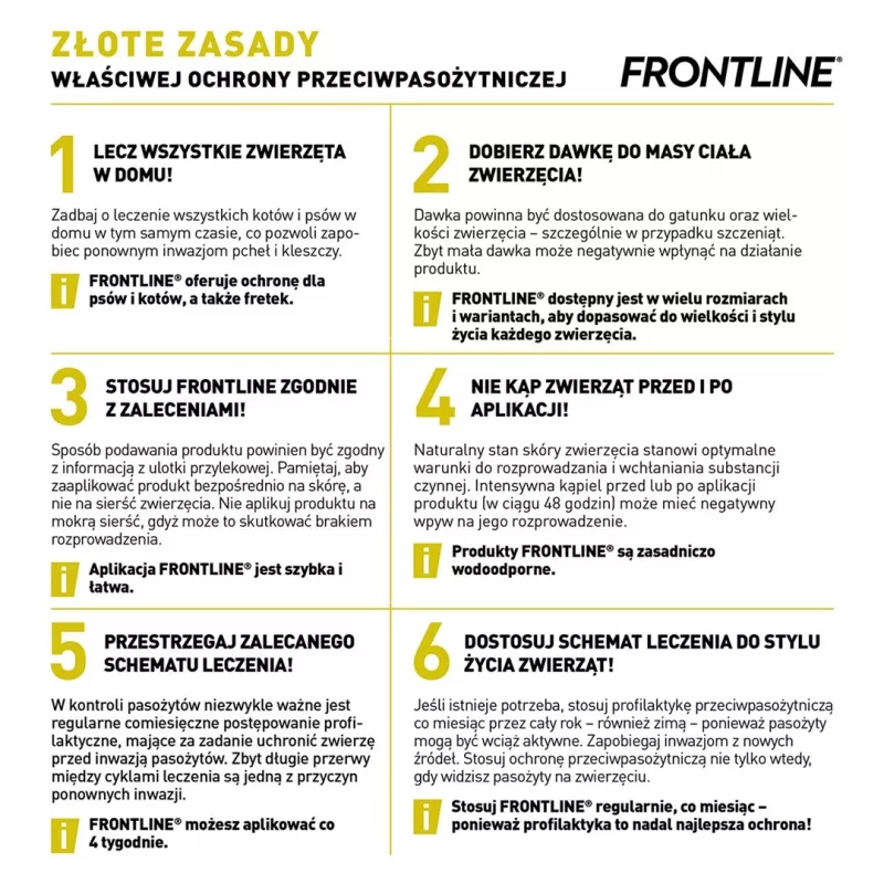 FRONTLINE Tri-act L 20-40 kg - antiparazitické kvapky pre psov - 3 x 4 ml