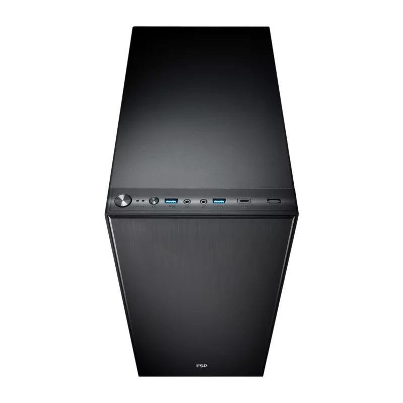 FSP CMT223S ATX Mid-Tower skriňa - čierna
