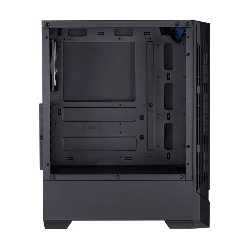 FSP CMT260 ATX Mid-Tower herná skriňa - Tempered Glass, čierna