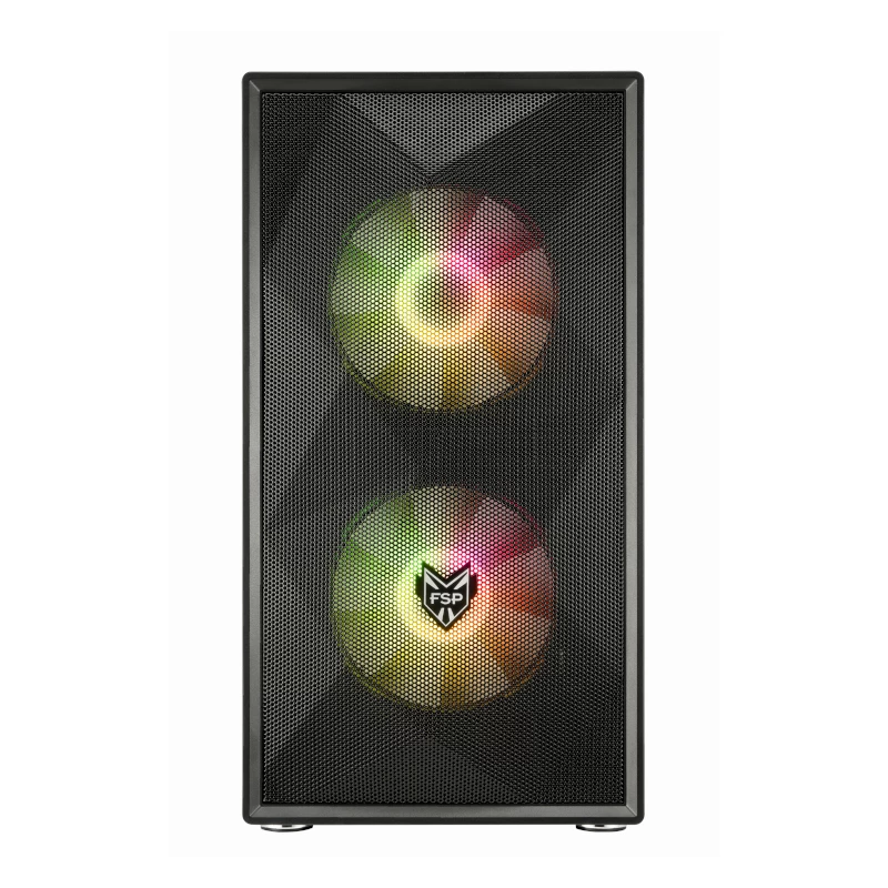 FSP CST130A Micro-ATX herná skriňa - čierna
