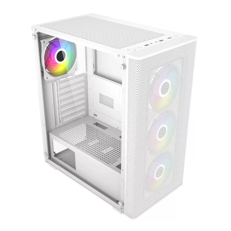 FSP M220 ATX Mid Tower herná skriňa - biela