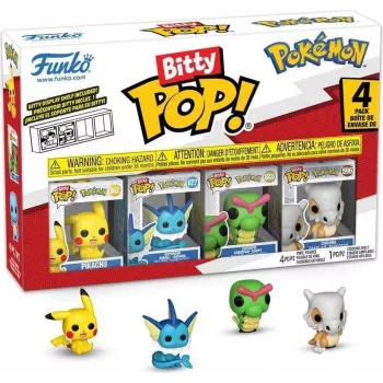 Funko Bitty Pop! Pokémon séria 1 sada mini figúrok (balenie 4 ks) s Mystery Chase figúrkou FU81132
