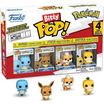 Funko Pop! Games sada figúrok Bitty Pop Pokemon séria 4 (FU81135)