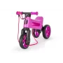 FUNNY WHEELS Rider SuperSport 2-in-1 balance bike, fialová