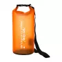 FunWater 10L vodotesný suchý vak – Roll-Top PVC úložný vak s popruhom na rameno pre kajak, čln, kemping a cestovanie