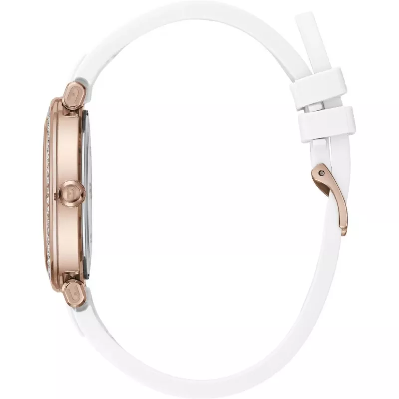 FURLA Arco Chain dámske quartzové hodinky 38mm nehrdzavejúca oceľ v striebornej farbe milánsky sieťkovaný náramok WW00011003L3