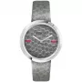 FURLA Giada dámske quartzové hodinky R4251110501 34mm strieborný ciferník ružový kožený remienok