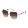 FURLA SFU623-57594Y dámske mačacie slnečné okuliare Havana/hnedé Gradient 57mm