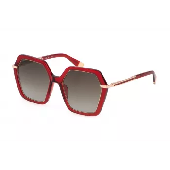 FURLA SFU691-5406NL dámske slnečné okuliare - hnedý gradient - 54/19/140 mm