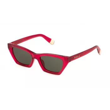Furla SFU777V530768 dámske hranaté acetátové slnečné okuliare 53 mm
