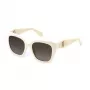 FURLA SFU812-5306Y1 dámske Cat-Eye slnečné okuliare Havana hnedý gradient 53 mm