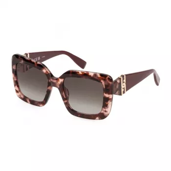 FURLA dámske slnečné okuliare SFU883-530XAP havana/hnedý acetátový rám hnedé gradientné šošovky 53/20/140 mm