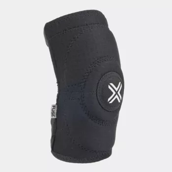 FUSE ALPHA LITE Junior chrániče kolien čierna/sivá M/L
