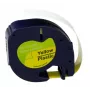 G&G BM-D-G-91222 kompatibilná popisovacia páska pre DYMO 91222, žltá s čiernou tlačou, 12 mm x 4 m