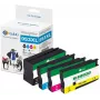 G&G kompatibilná sada atramentových kaziet HP 953XL čierna, cyan, magenta, žltá (balenie 4 ks) vysoká výťažnosť