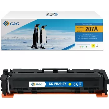 G&G kompatibilná tonerová kazeta pre HP 207A / W2212A (azúrová)