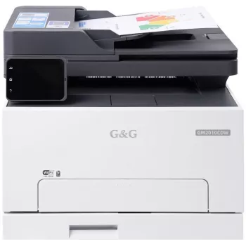 G&G GM2010CDW farebná laserová multifunkčná tlačiareň 3-in-1, 20 ppm, duplex, Wi-Fi, dotykový displej