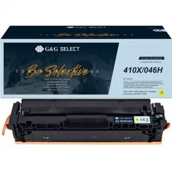 G&G GS-HCF412XU kompatibilná tonerová kazeta žltá (HP 412X / CF412X) - 9 000 strán