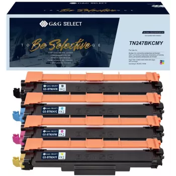 G&G Select toner balenie 4 ks pre Brother TN-247CMYK BK/C/M/Y (21134)