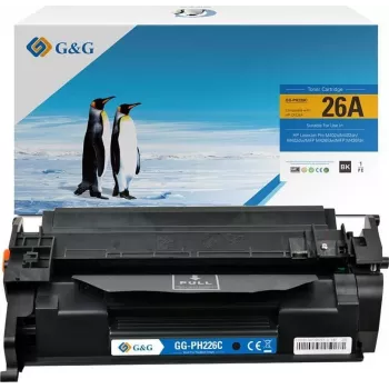 G&G toner kompatibilný s HP 26A / CF226A (čierny, 3.100 strán)